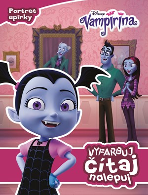 Vampirina - Vyfarbuj, ��taj, nalepuj