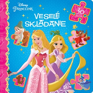 Princezn� - Vesel� skladanie - 30 dielikov