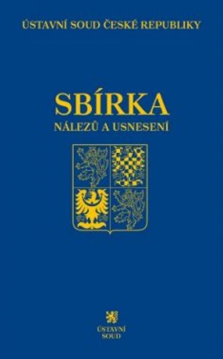 Sb�rka n�lez� a usnesen� �S �R, svazek 83 (v�. CD)