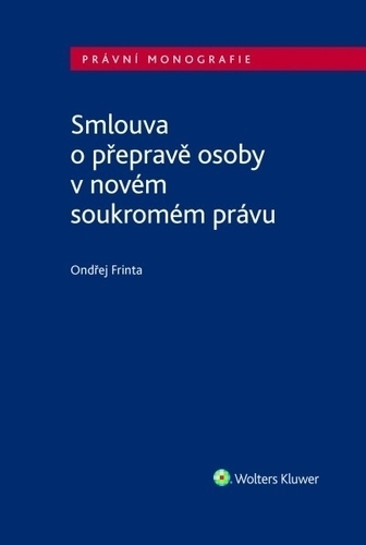 Smlouva o p�eprav� osoby v nov�m soukr..