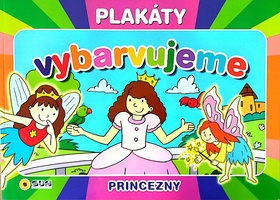 Vybarvujeme plak�ty Princezny