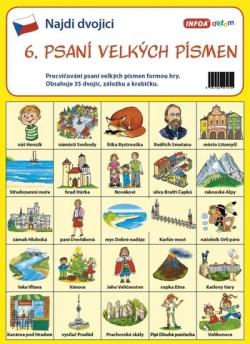 Najdi dvojici - �J-6. Psan� velk�ch p�smen