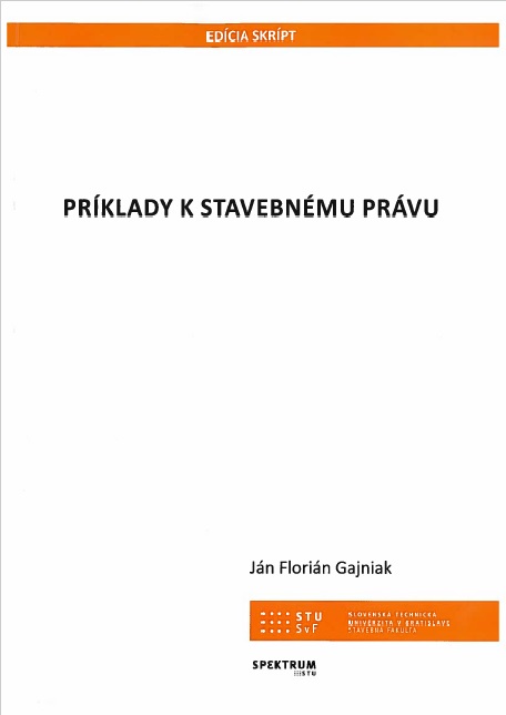 Pr�klady k stavebn�mu pr�vu