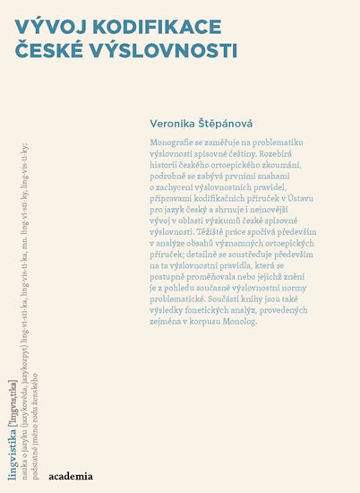 V�voj kodifikace �esk� v�slovnosti
