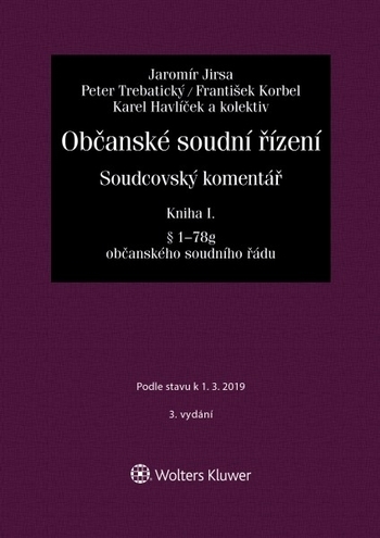 Ob�ansk� soudn� ��zen� Kniha I. 3.v.