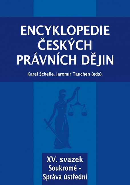 Encyklopedie �esk�ch pr�vn�ch d�jin - XV. svazek