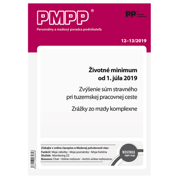 PMPP 12-13 2019 �ivotn� minimum od 1. j�la 2019