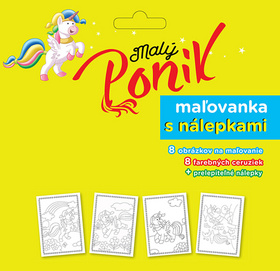Ma�ovanka s n�lepkami Mal� pon�k
