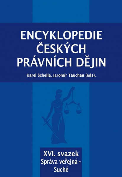 Encyklopedie �esk�ch pr�vn�ch d�jin - XVI. svazek
