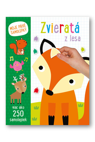 Zvierat� z lesa Moje prv� samolepky