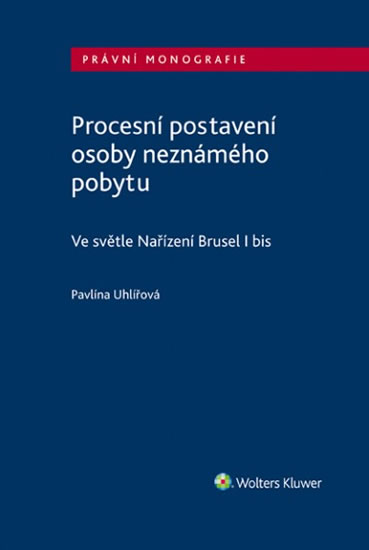 Procesn� postaven� osoby nezn�m�ho...