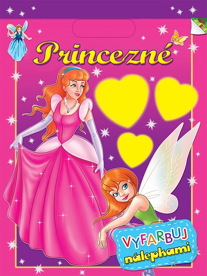 Vyfarbuj n�lepkami Princezn�