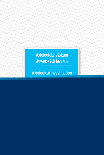 Axiologick� v�skum slovansk�ch jazykov