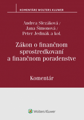 Z�kon o finan�nom sprostred. a fin. ...