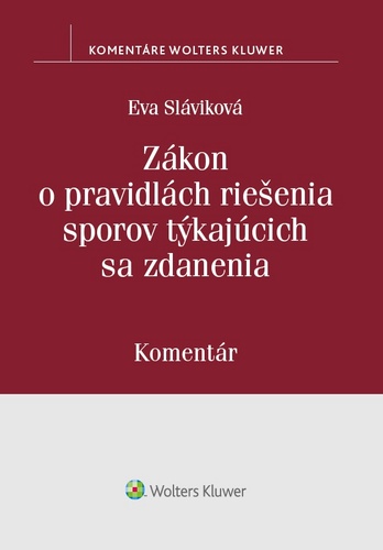 Z�kon o pravidl�ch rie�enia sporov t�kaj