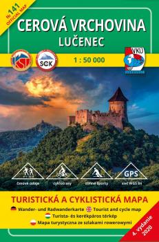 Cerov� vrchovina - Lu�enec 1:50 000 (4.vydanie)