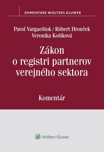 Z�kon o registri partnerov verejn�ho sek