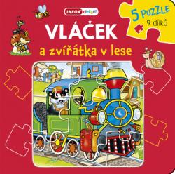 Kn�kov� puzzle - Vl��ek a zv���tka v lese