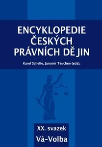 Encyklopedie �esk�ch pr�vn�ch d�jin - XX. svazek