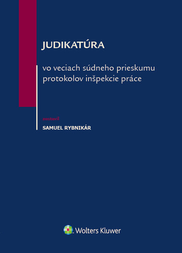 Judikat�ra vo veciach s�dneho prieskumu