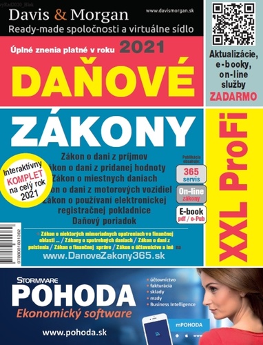 Da�ov� z�kony 2021 SK DONAUMEDIA