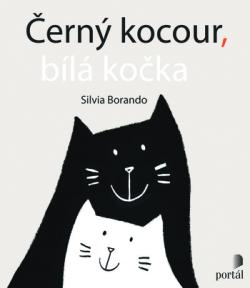 �ern� kocour, b�l� ko�ka