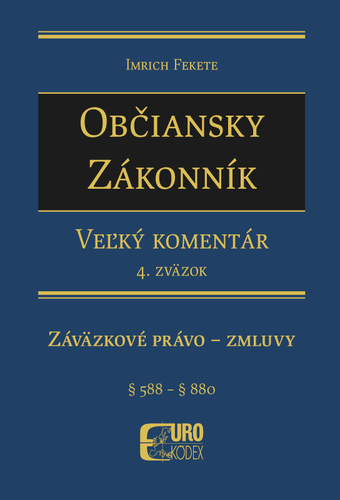 Ob�iansky z�konn�k. Ve�k� koment�r 4. zv�zok