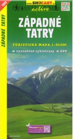 Z�padn� Tatry 1:50 000