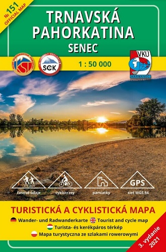 Trnavsk� pahorkatina - Senec 1:50 000 (3.vydanie)