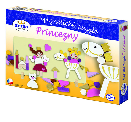 Magnetick� puzzle Princezny