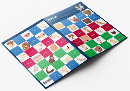 Pexeso P��rodov�da ��sti lidsk�ho t�la