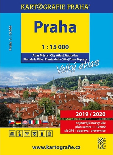 Praha 1 : 15 000 3.vyd. KARTOGRAFIE