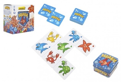 Spole�ensk� hra Aquario v plechov� krabi