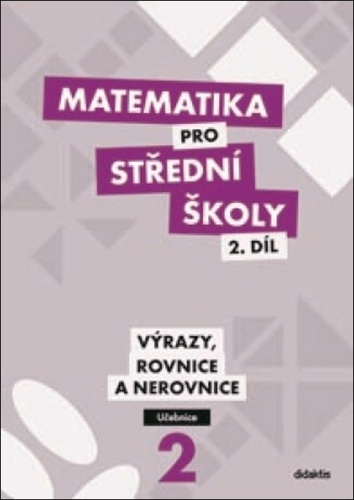 Matematika pro S� 2.d�l U�ebnice 2v