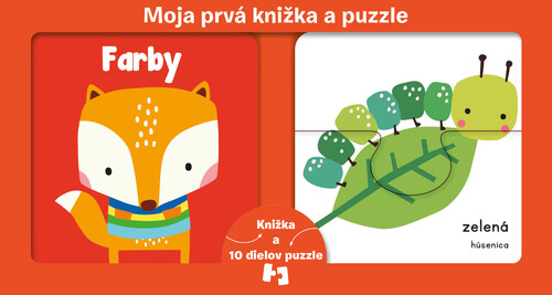 Moja prv� kni�ka a puzzle Farby
