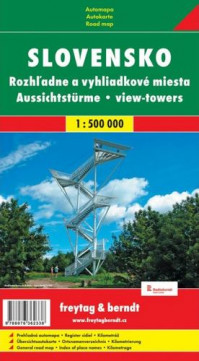 Slovensko - Roz�adne a vyhliadkov� miesta 1:500 000