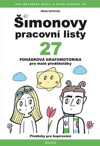 �imonovy pracovn� listy 27 - Poh�dkov� grafomotorika pro mal� p�ed�kol�ky