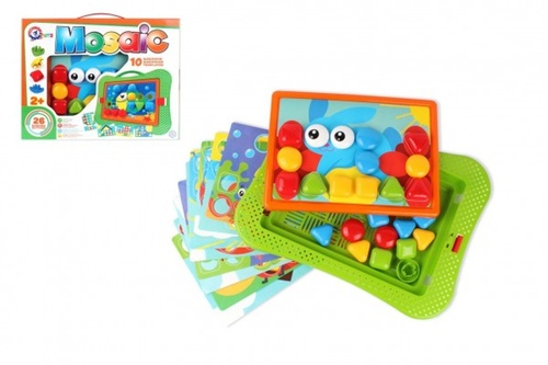 Mozaika klobou�ek hladk� 26 ks pro nejm.