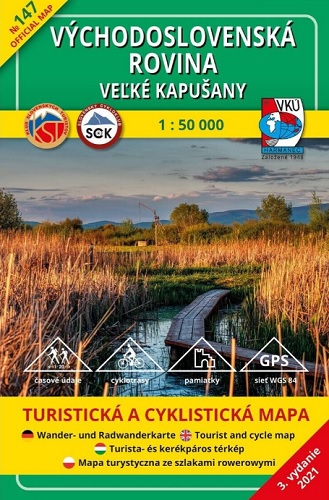 V�chodoslovensk� rovina - Ve�k� Kapu�any 1:50 000 (3.vydanie)