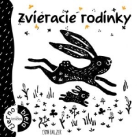 Zvieracie rodinky �iernobiela kniha