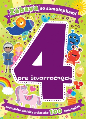 Z�bava so samolepkami pre �tvorro�n�ch
