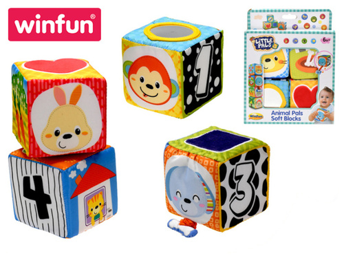 Kostky m�kk� 9x9cm na nata�en� s obr�zky