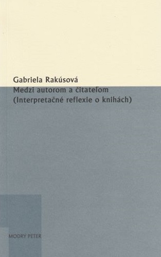 Medzi autorom a �itate�om (Interpreta�n� reflexie o knih�ch)