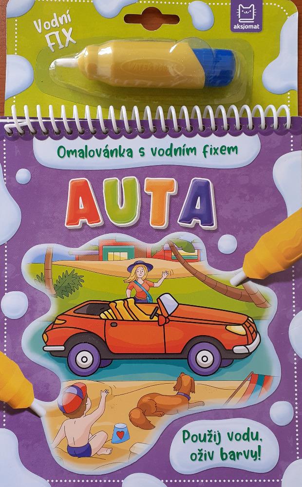 Auta Omalov�nka s vodn�m fixem