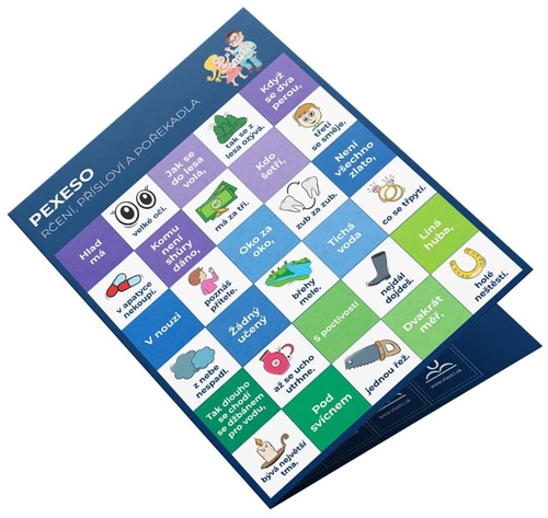 Pexeso R�en�, p��slov� a po�ekadla