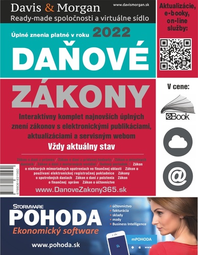 Da�ov� z�kony 2022 SK