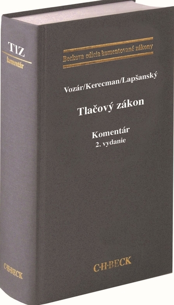Tla�ov� z�kon. Koment�r (2. vydanie)