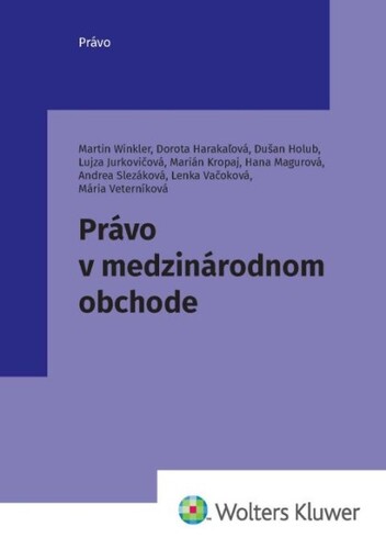 Pr�vo v medzin�rodnom obchode