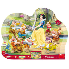 Puzzle tvarov� 25 Walt Disney Sn�hurka a