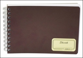 Skic�k RETRO A5, �ist�, 50 list�